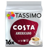 Tassimo Costa Americano Coffee Pods 16 Servings - rana-trading-limited