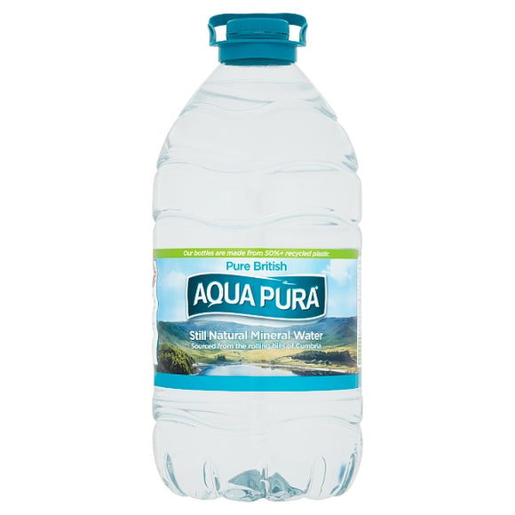 Aqua Pura Still Natural Mineral Water 5 Litre x 3