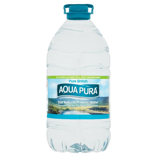 Aqua Pura Still Water - 3x5L EXTRA LARGE plastic bottles - Go Jumbo