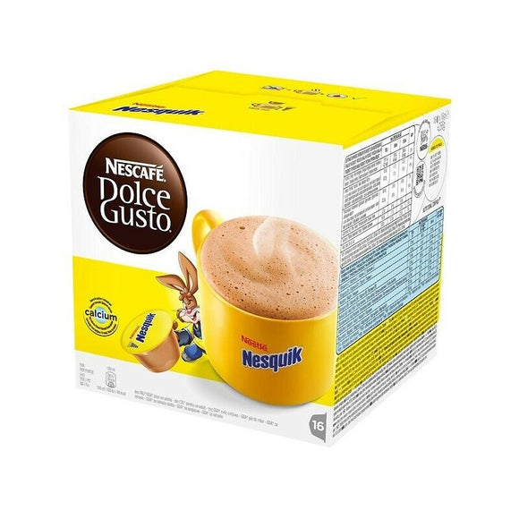 Dolce Gusto - Chocolat Nesquik en capsule pour Dolce Gusto - Boîte de 16 -  Dosette café - Rue du Commerce