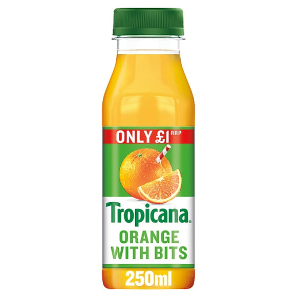 Tropicana Original Orange Juice with Bits x 8