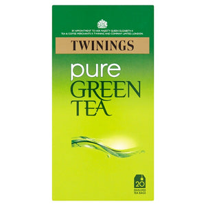 Twinings Pure Green Tea 20 Enveloped Tea Bags 50g