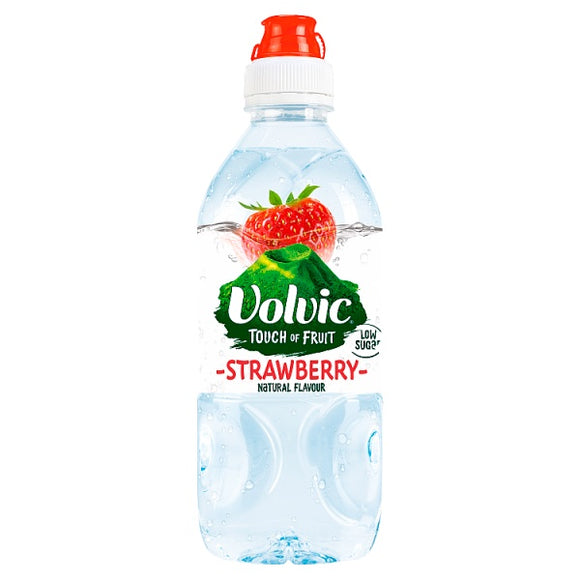Volvic Touch of Fruit Strawberry Natural Flavoured Water 750ml x 6