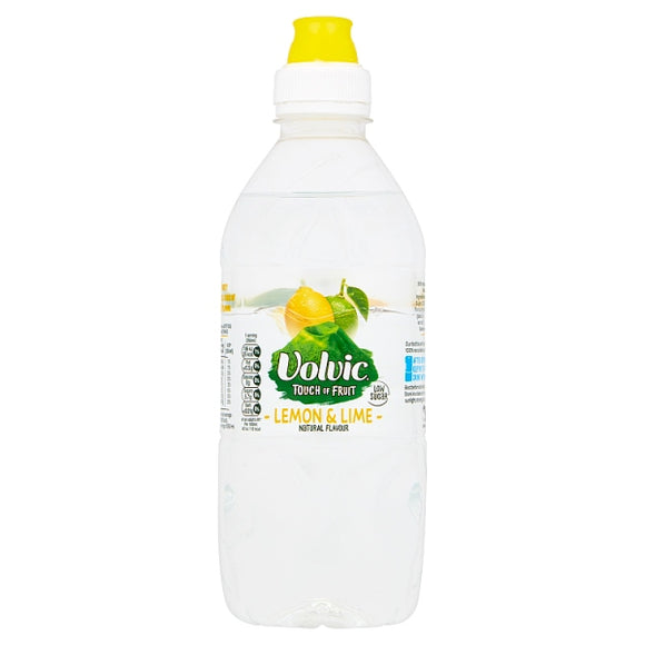 Volvic Touch of Fruit Lemon & Lime Natural Flavoured Water 6 x 750ml